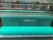 Scaffolding Mesh Construction Safety Nets , HDPE Debris Safety Netting Green Colours