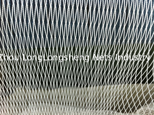 Custom Nylon Multifilament Fishing Net , Fish Pond Commercial Fishing Net